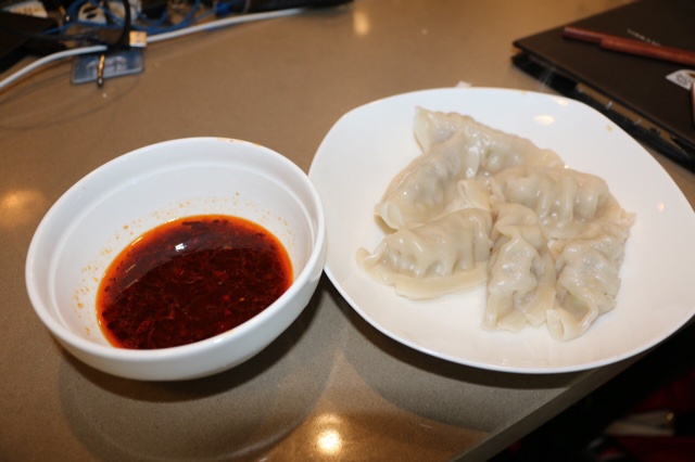 香菇猪肉虾仁饺子