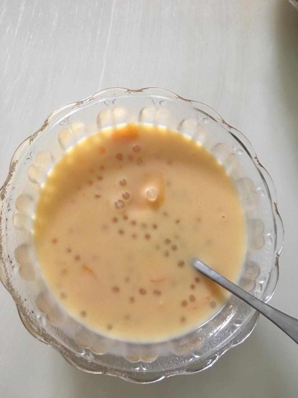 芒果椰汁西米露