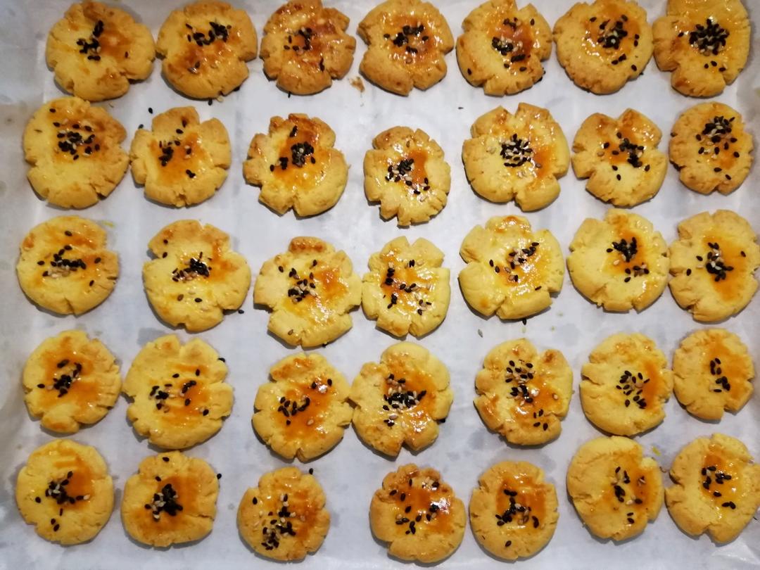 咸蛋黄曲奇饼