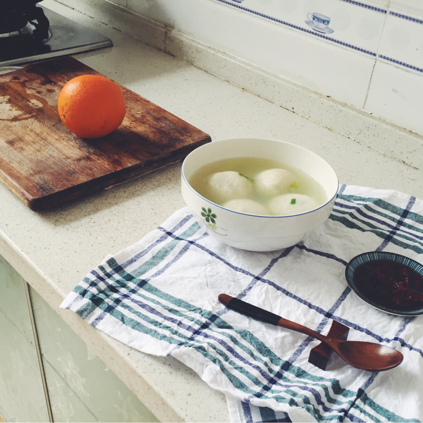 【曼食慢语】菜肉汤圆