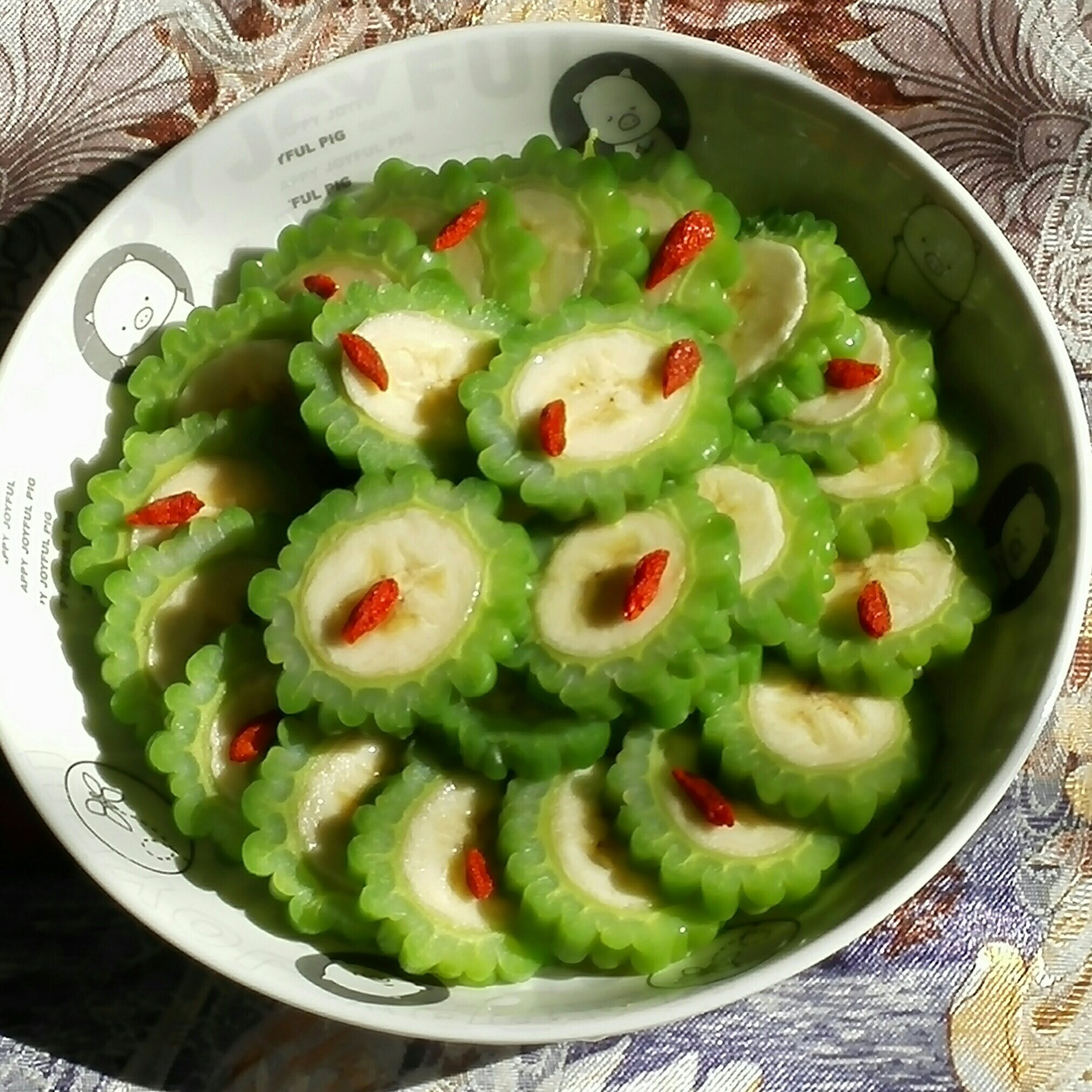 苦瓜酿香蕉