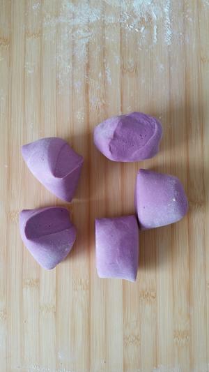南瓜紫薯双色发糕的做法 步骤10