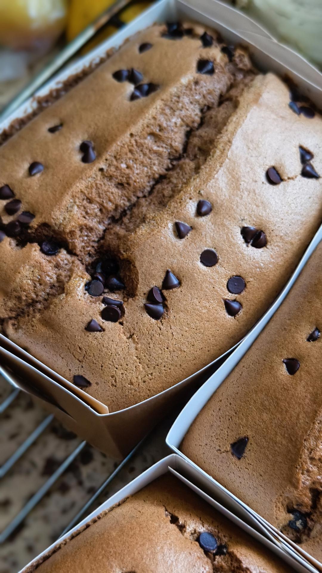 巧克力金枕蛋糕㊙️无泡打粉一次成功零失败