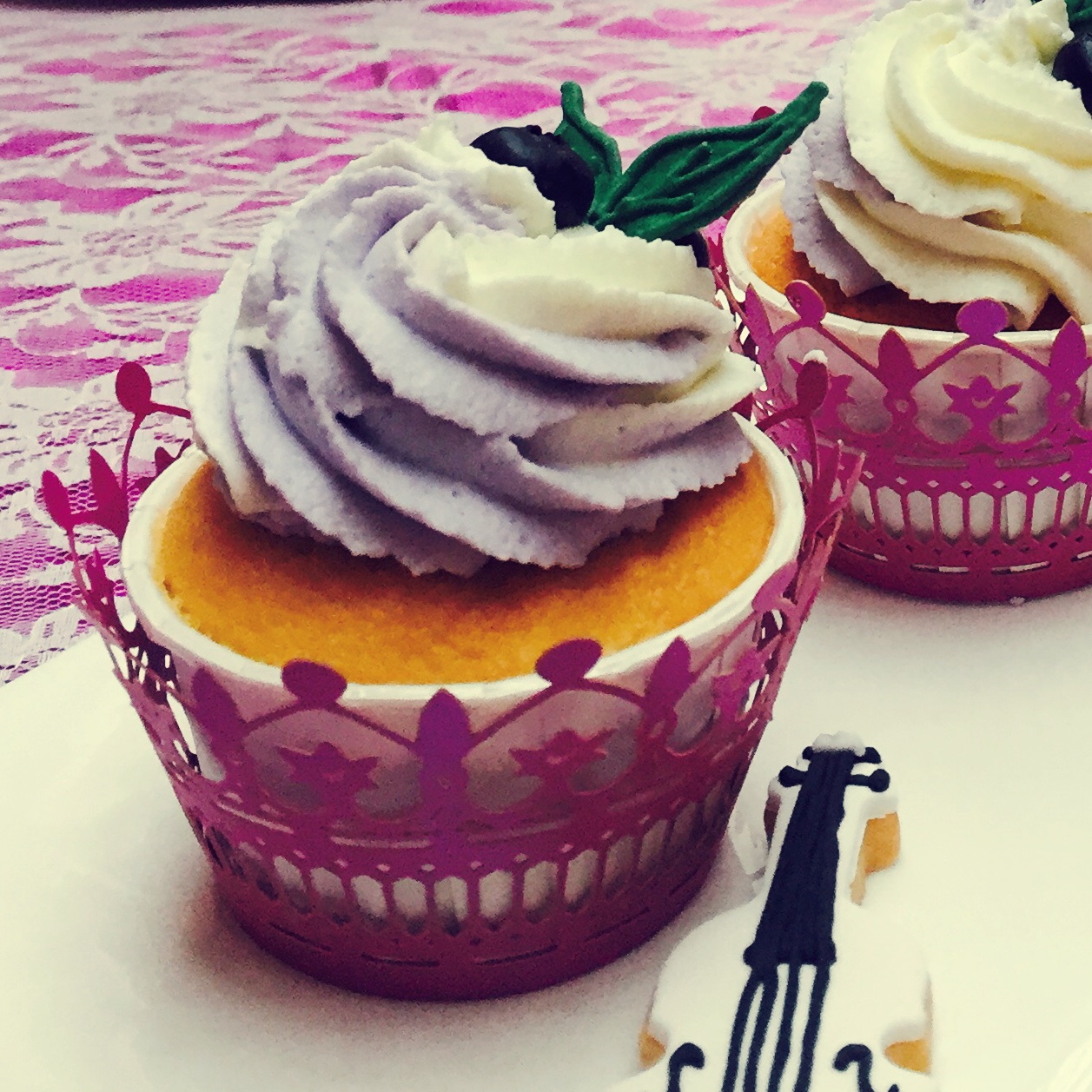 鲜奶油戚风杯子蛋糕（纸杯蛋糕）
