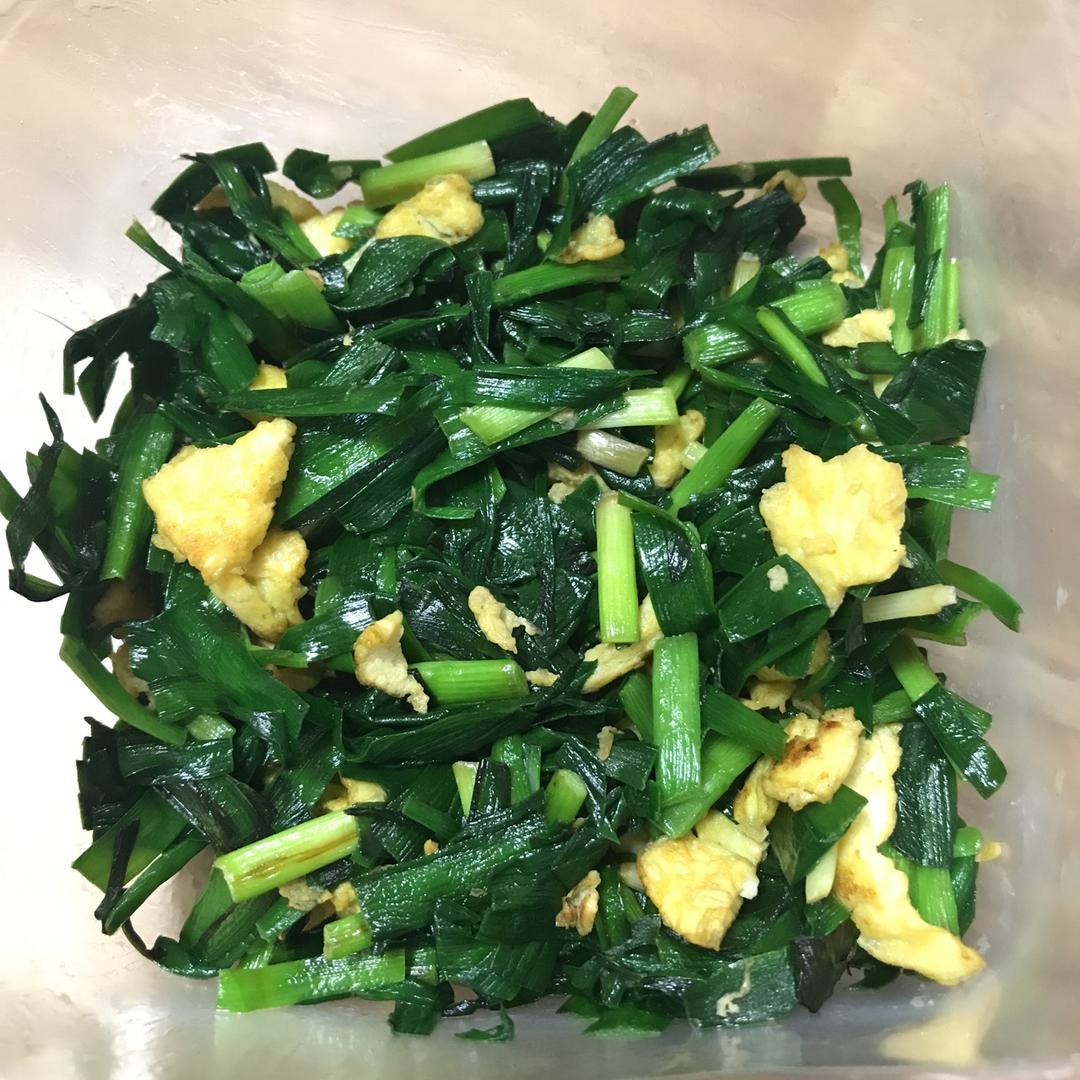 快手韭菜炒鸡蛋