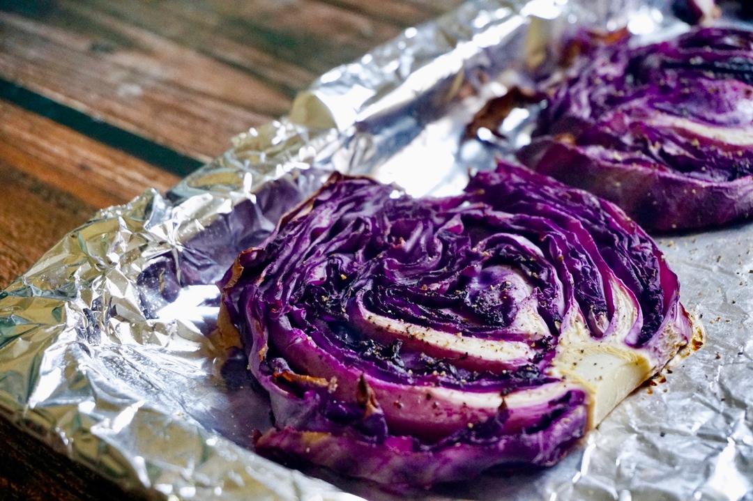 【健康三餐】香烤紫甘蓝