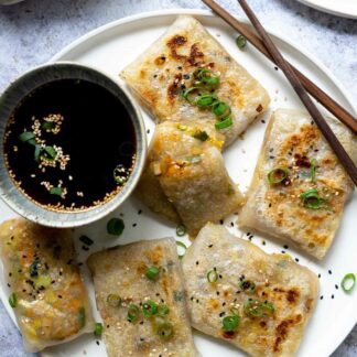 Rice paper dumplings