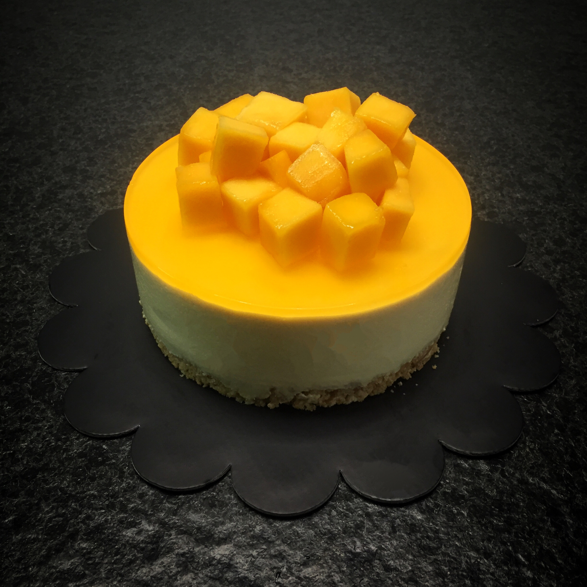 【视频】芒果慕斯（6寸） | 含镜面果胶配方