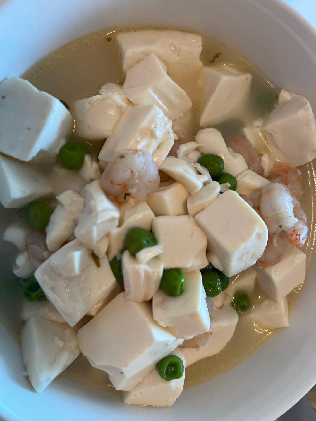虾仁豆腐煲