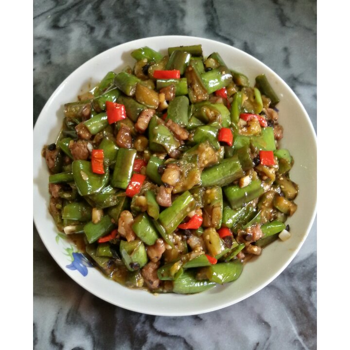 蒜蓉豆豉炒秋茄