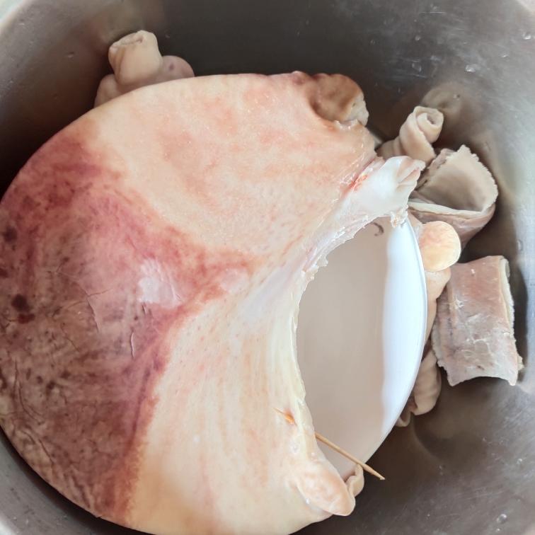 最牛的处理猪肚方法