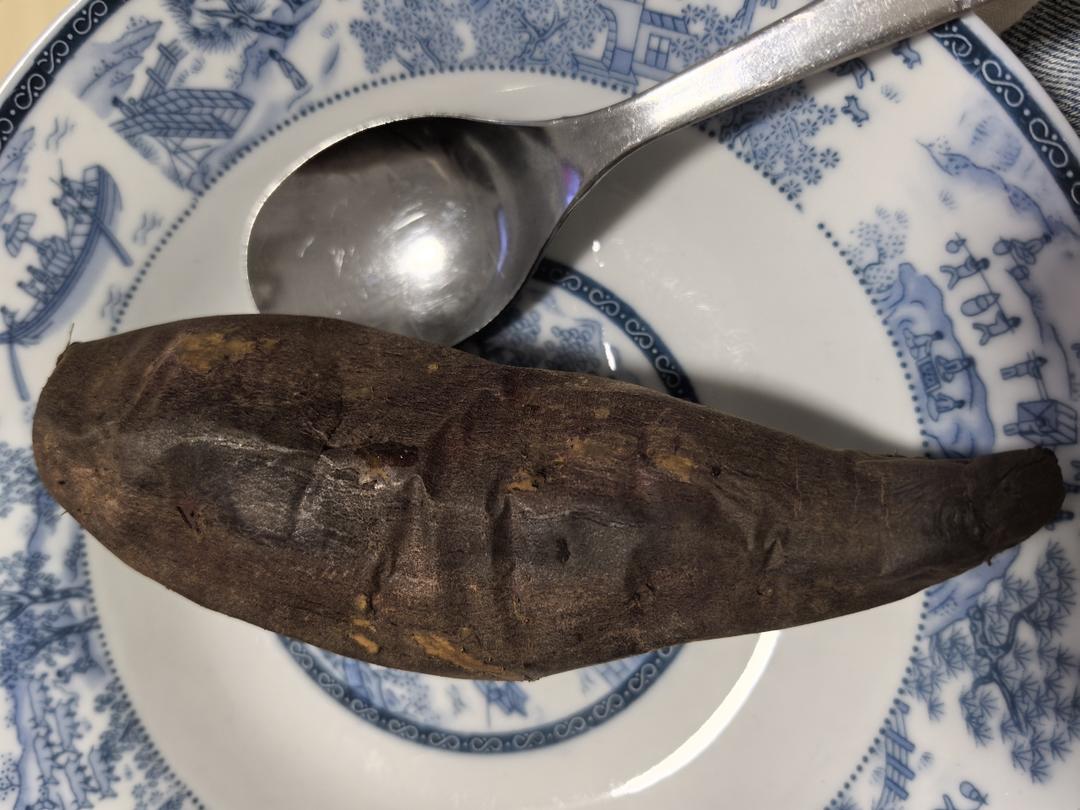 【糯唧唧的烤红薯】糖油四溢皮肉分离外糯里嫩吸溜着吃！