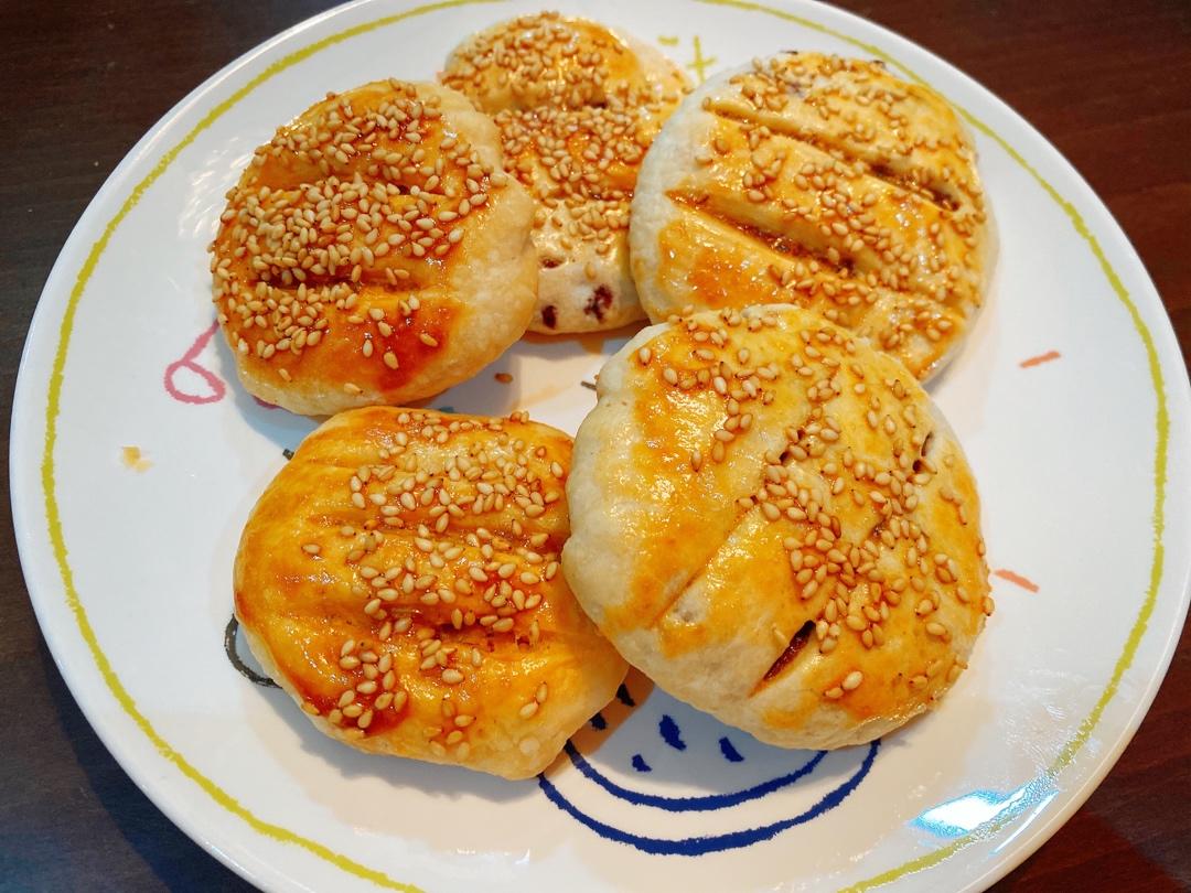 红豆沙老婆饼