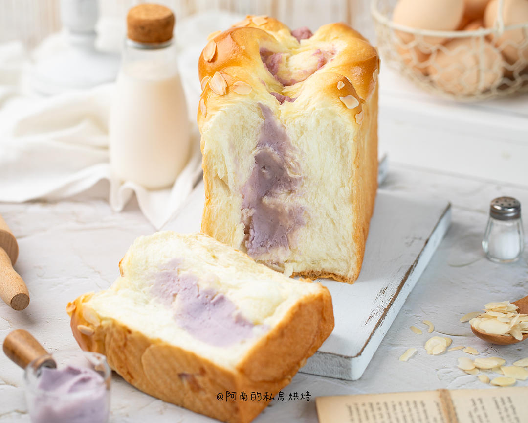 纯奶手撕吐司的做法 步骤1