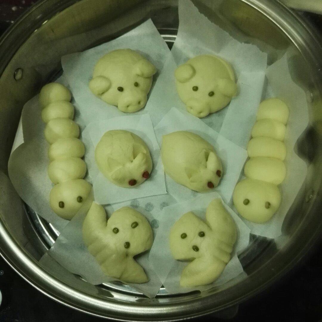 胡萝卜花式馒头