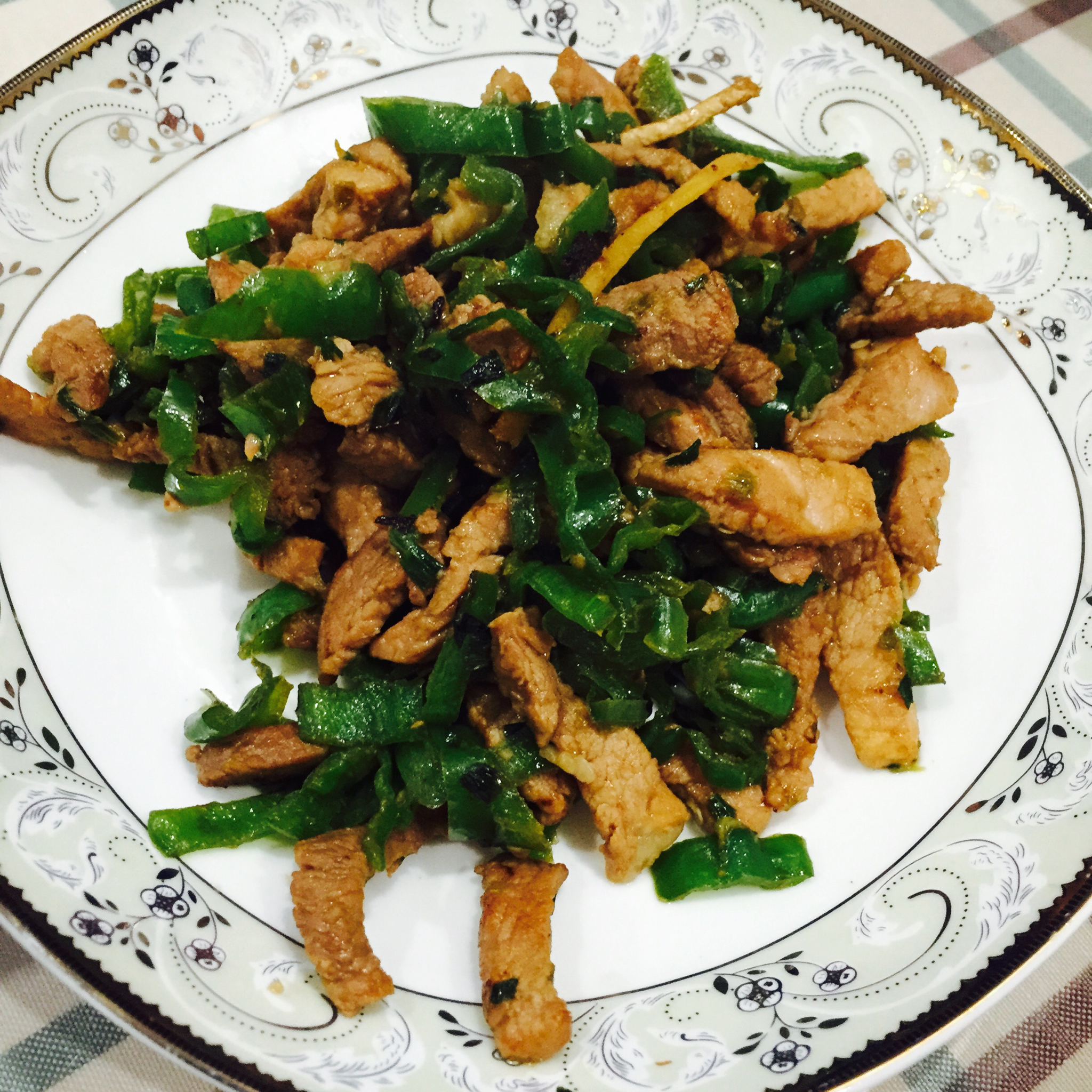 尖椒肉丝