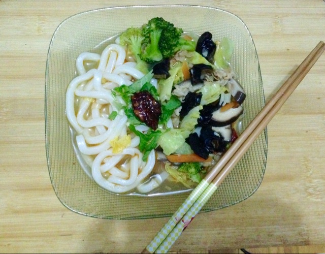 上汤乌冬面