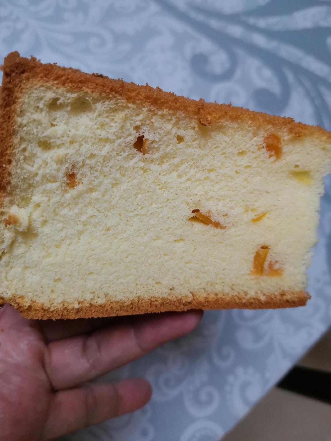 橙皮丁戚风蛋糕