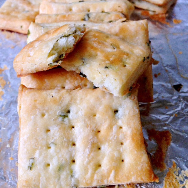 ali103做的葱油香酥饼干