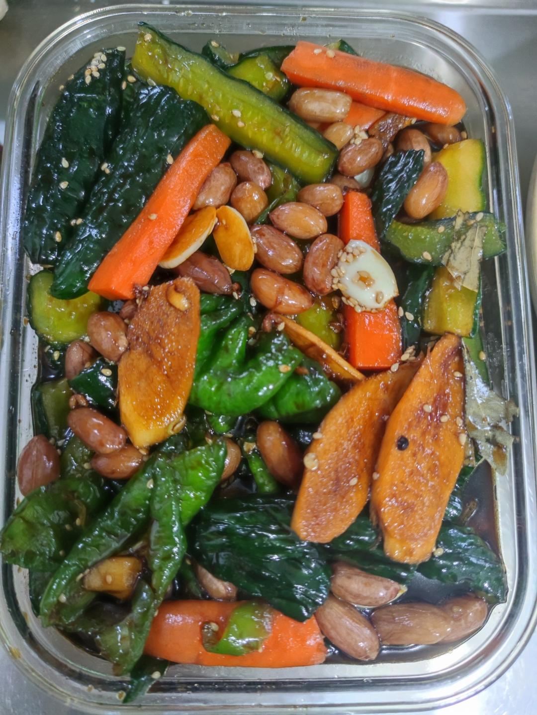 油焖黄瓜咸菜（道口咸菜）