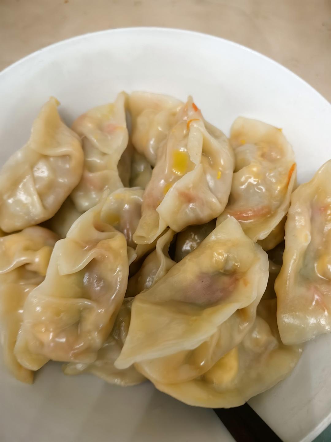 小白也可以做的西葫芦鸡蛋蒸饺（减脂）