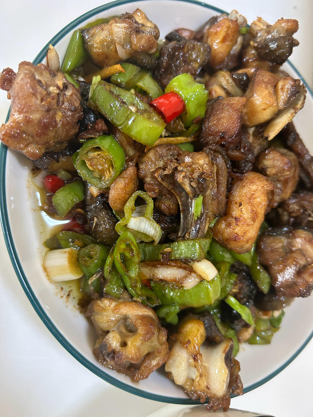 小炒鸡腿肉