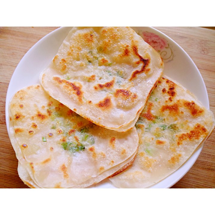 饺子皮葱油饼