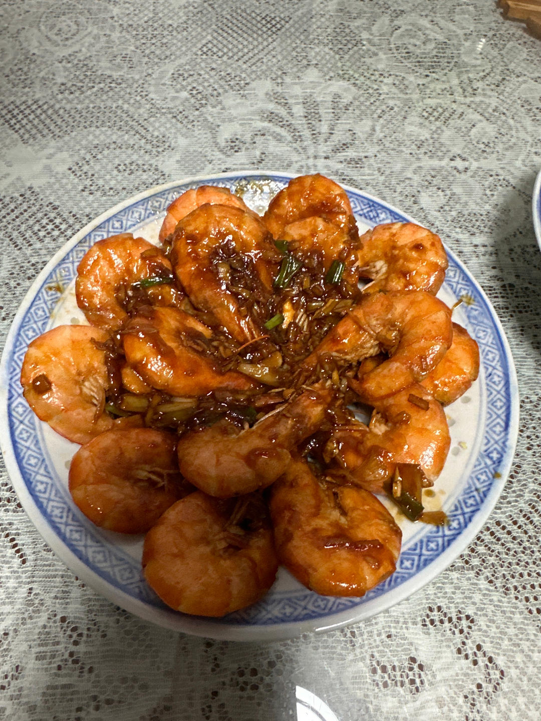 红焖大虾