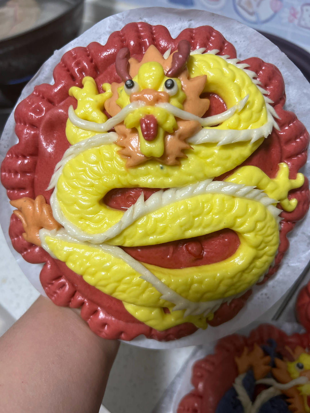 🧨2024龙年爆款｜国潮祥龙馒头🧧鸿运当头