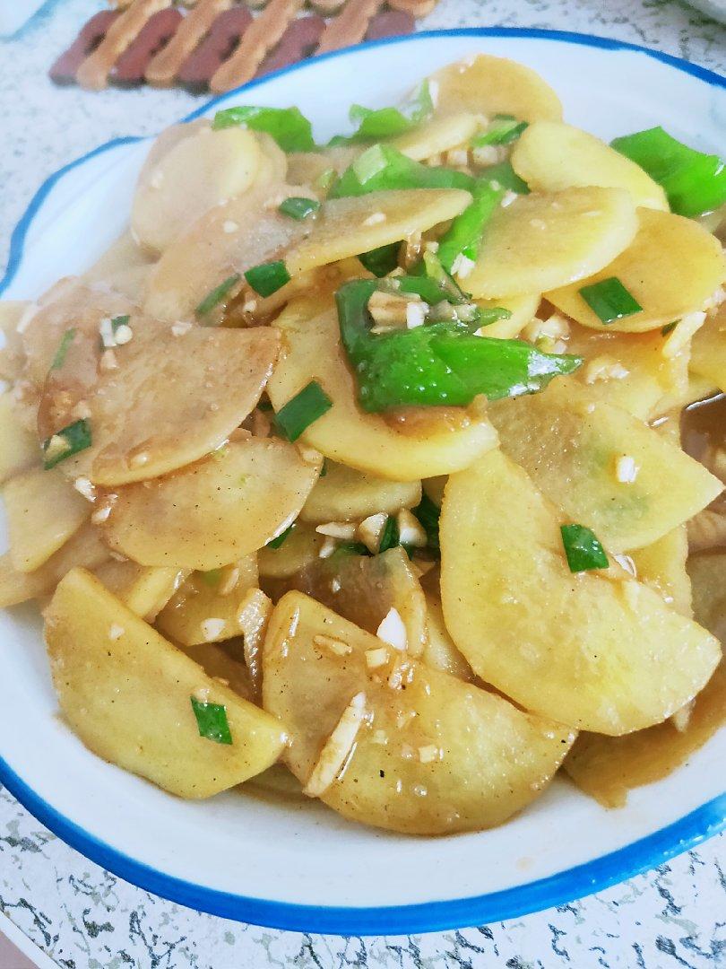 家常炒土豆片