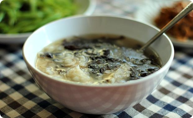 紫菜虾皮疙瘩汤