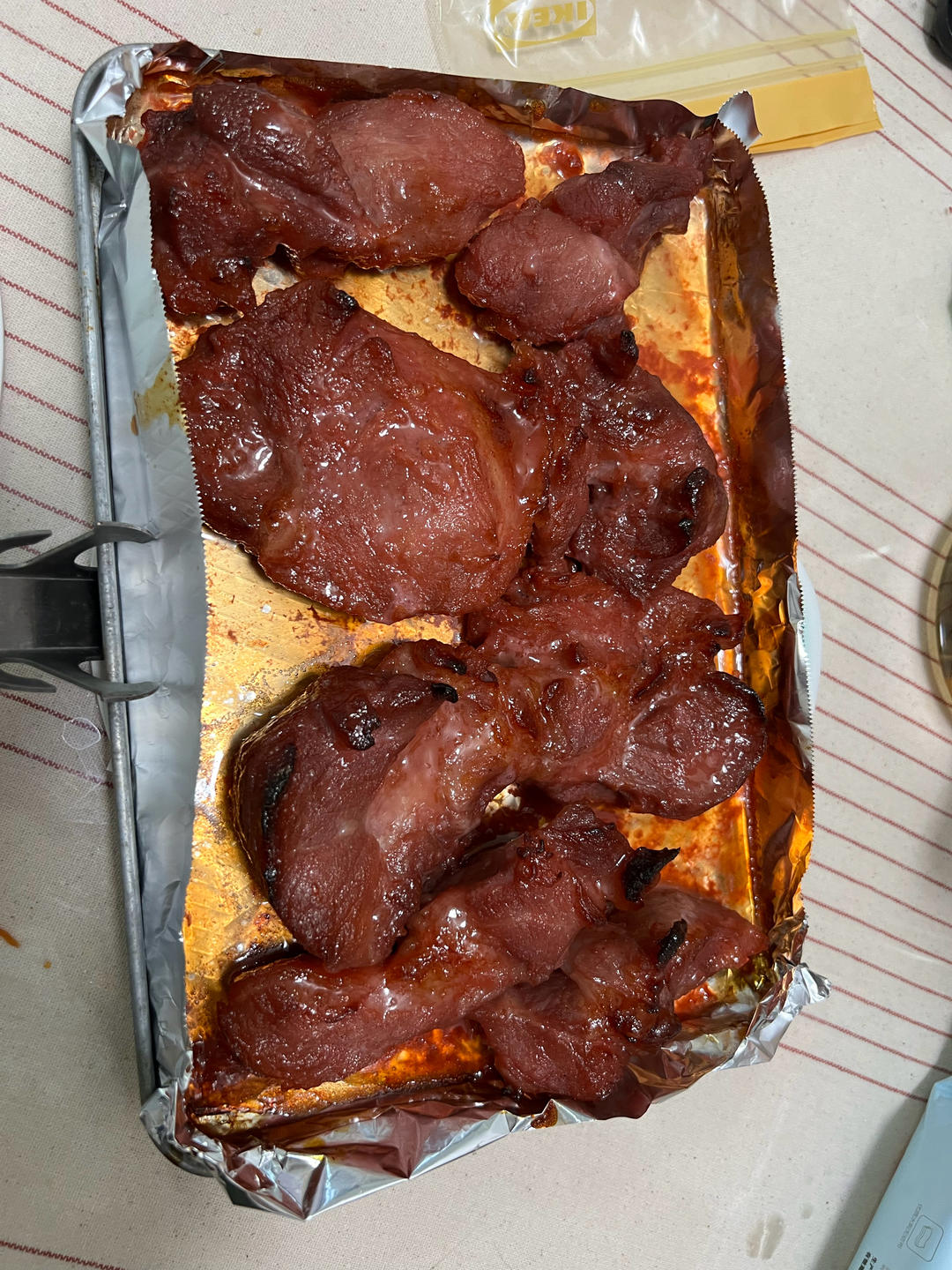 蜜汁叉烧肉（新手烤箱0失败）