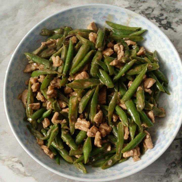 四季豆炒肉