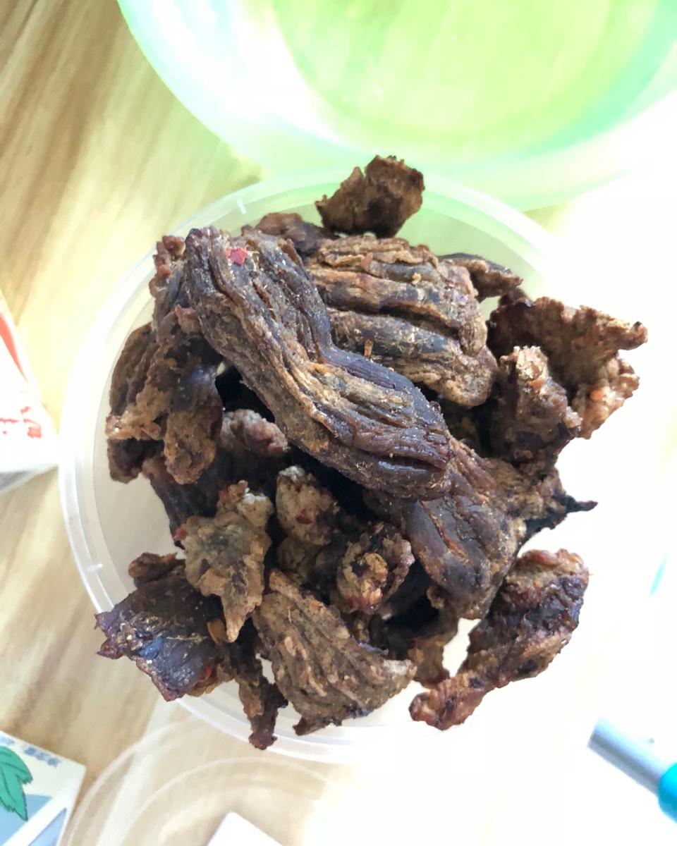 好吃的不要不要的风干牛肉干