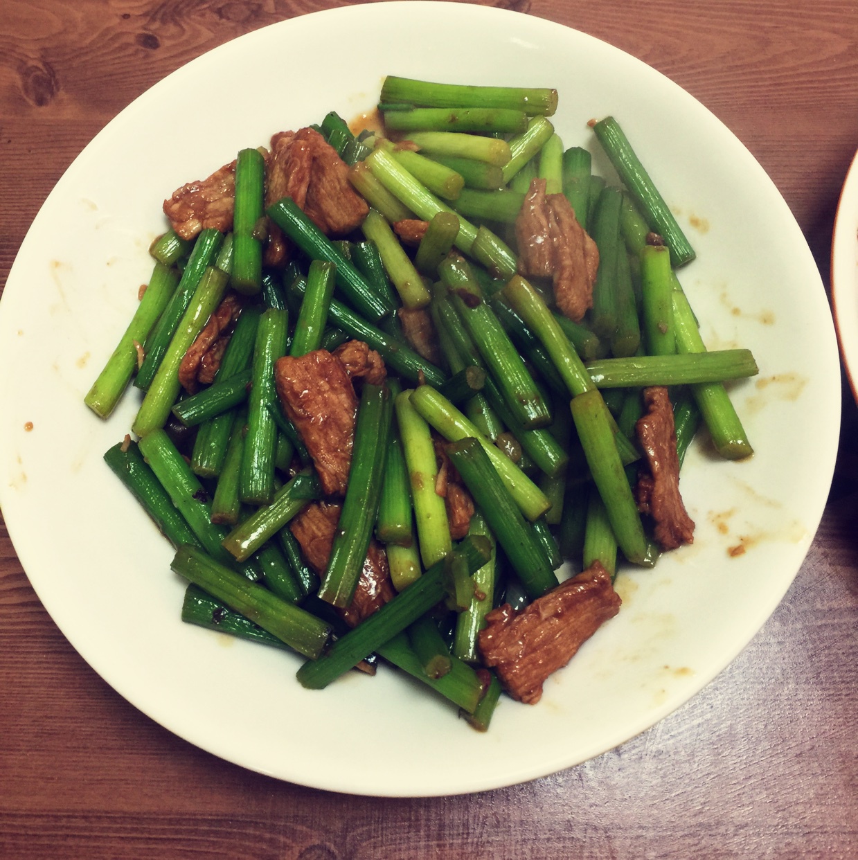 蒜薹炒肉