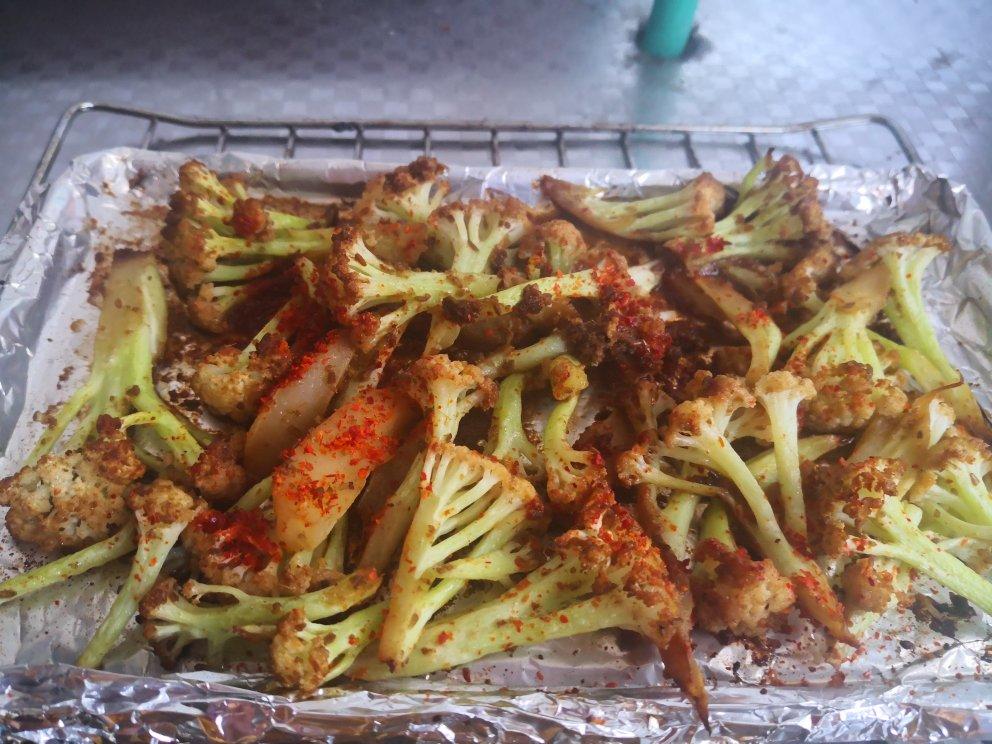 干烤菜花