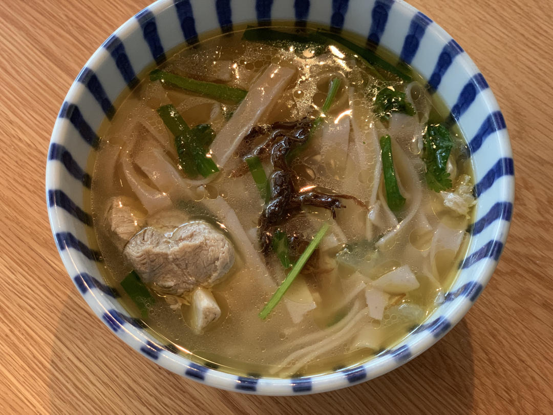 煮米干