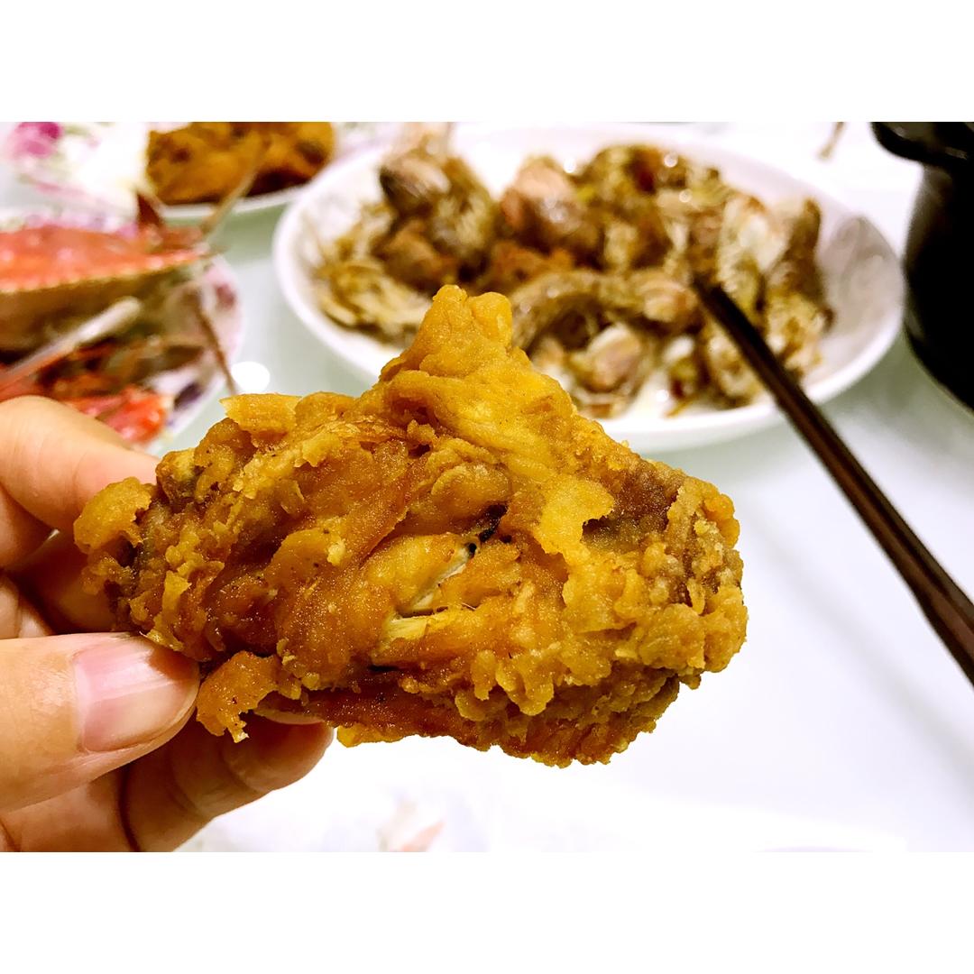 香脆辣味炸鸡翅