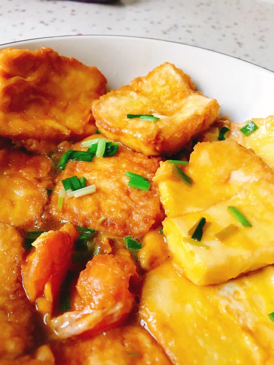 kiss莫莫做的鸡蛋煎豆腐