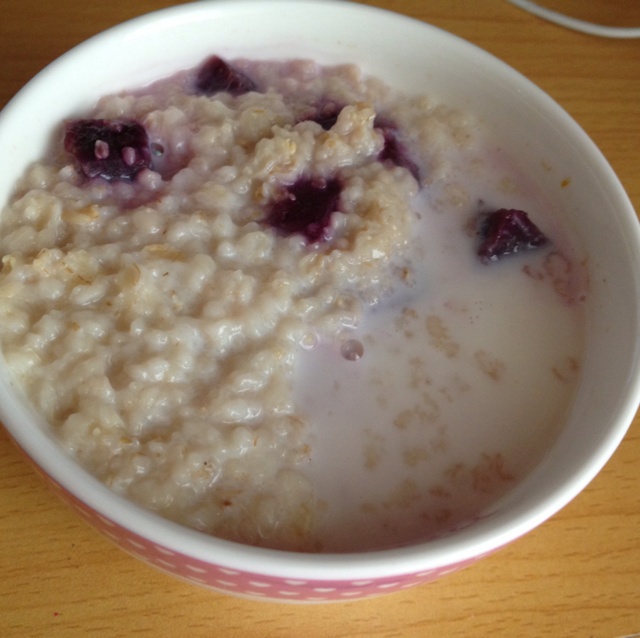 奶香紫薯燕麦糊