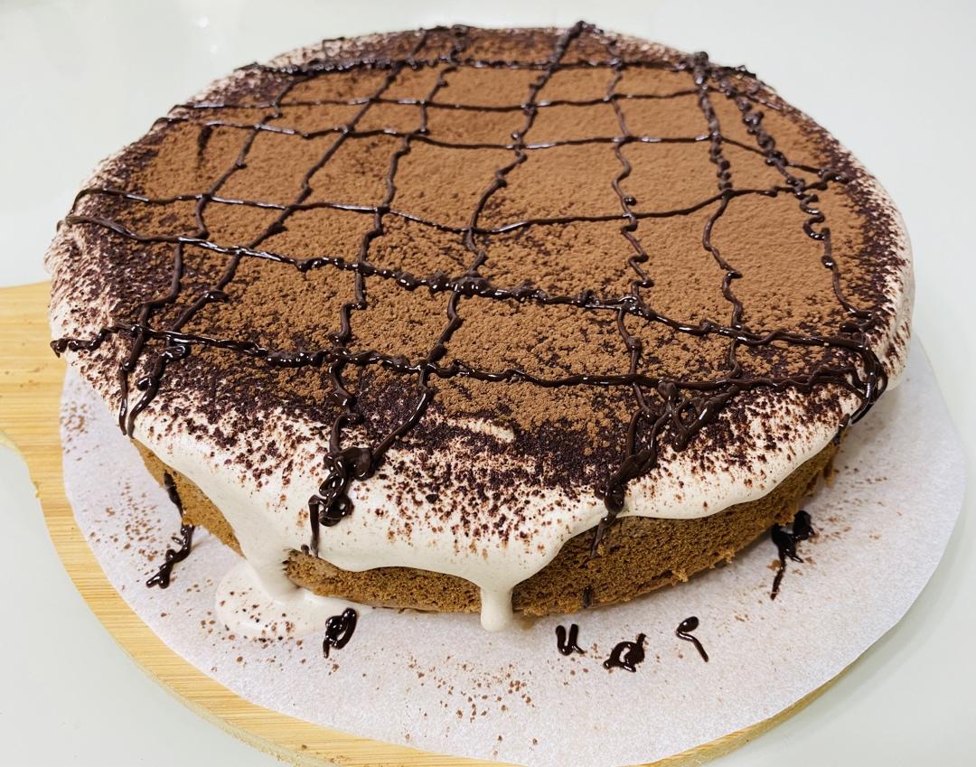 #视频教程#有灵魂的脏脏蛋糕，戚风生涯的巅峰之作，劣狐狐烘焙