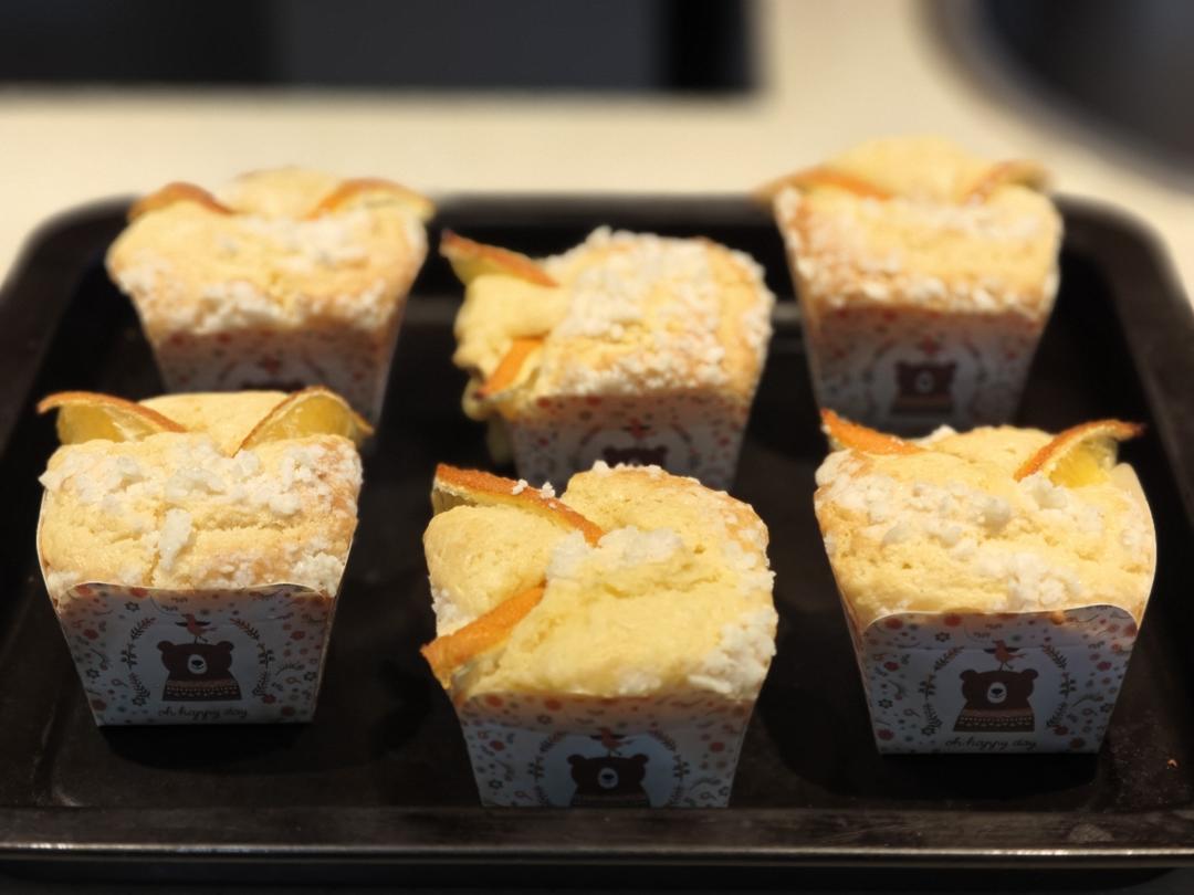 比爆浆蓝莓麦芬还要好吃的香橙麦芬