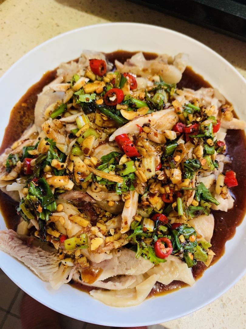 家常口水鸡（鸡腿版）