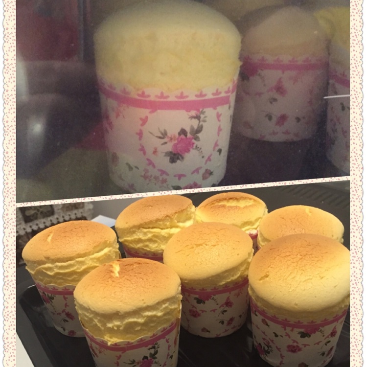 超好记八寸戚风蛋糕（后蛋法）