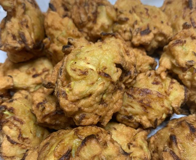 炸西葫芦丸子的做法