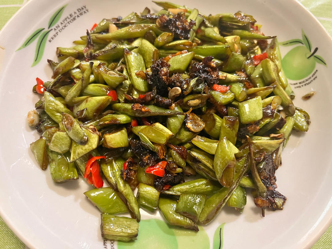 超级下饭的家常菜～清炒四季豆
