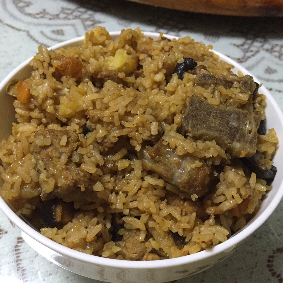 电饭锅版排骨焖饭
