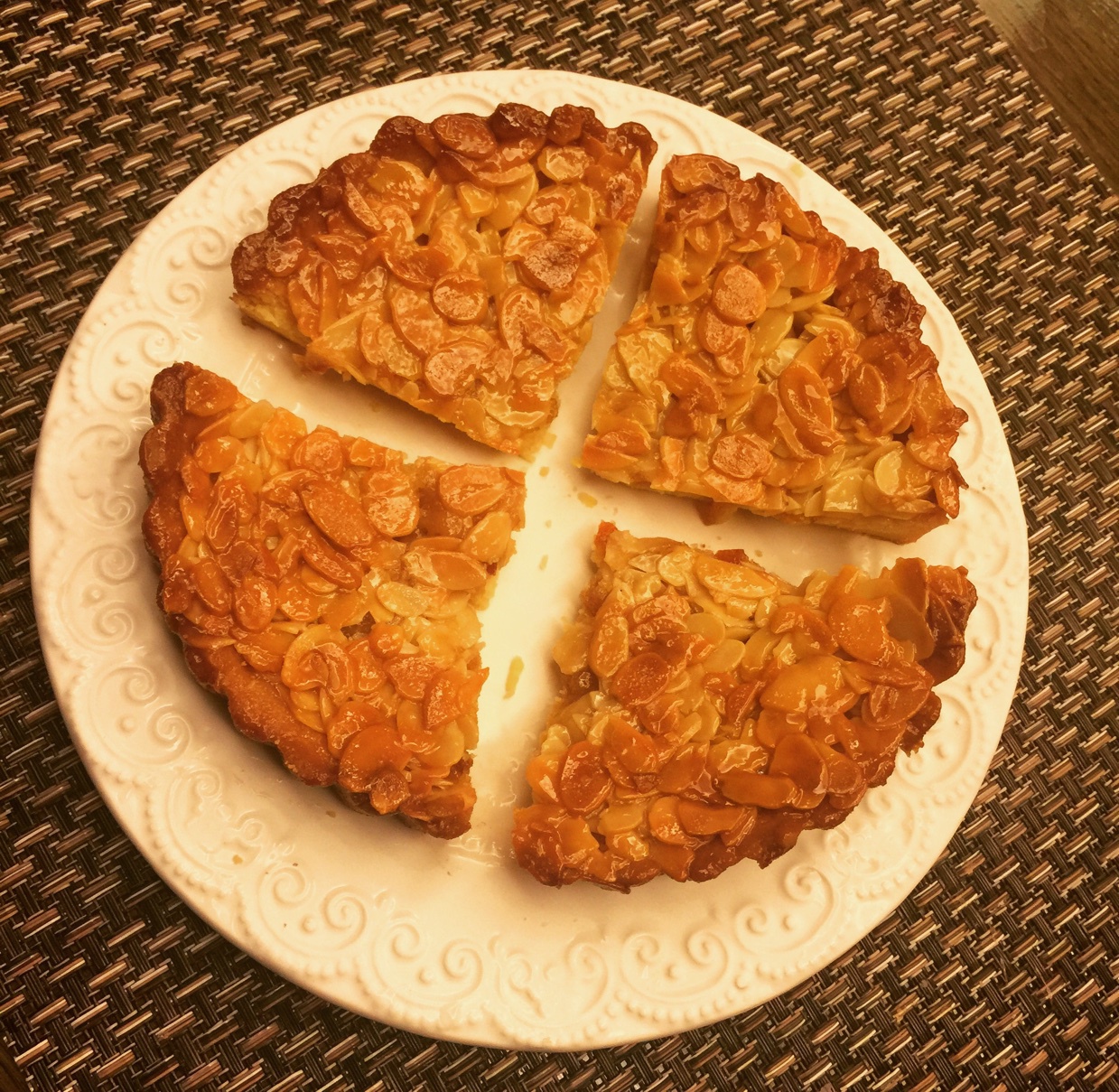 【清新与浓郁的完美搭配】橙香焦糖杏仁酥饼