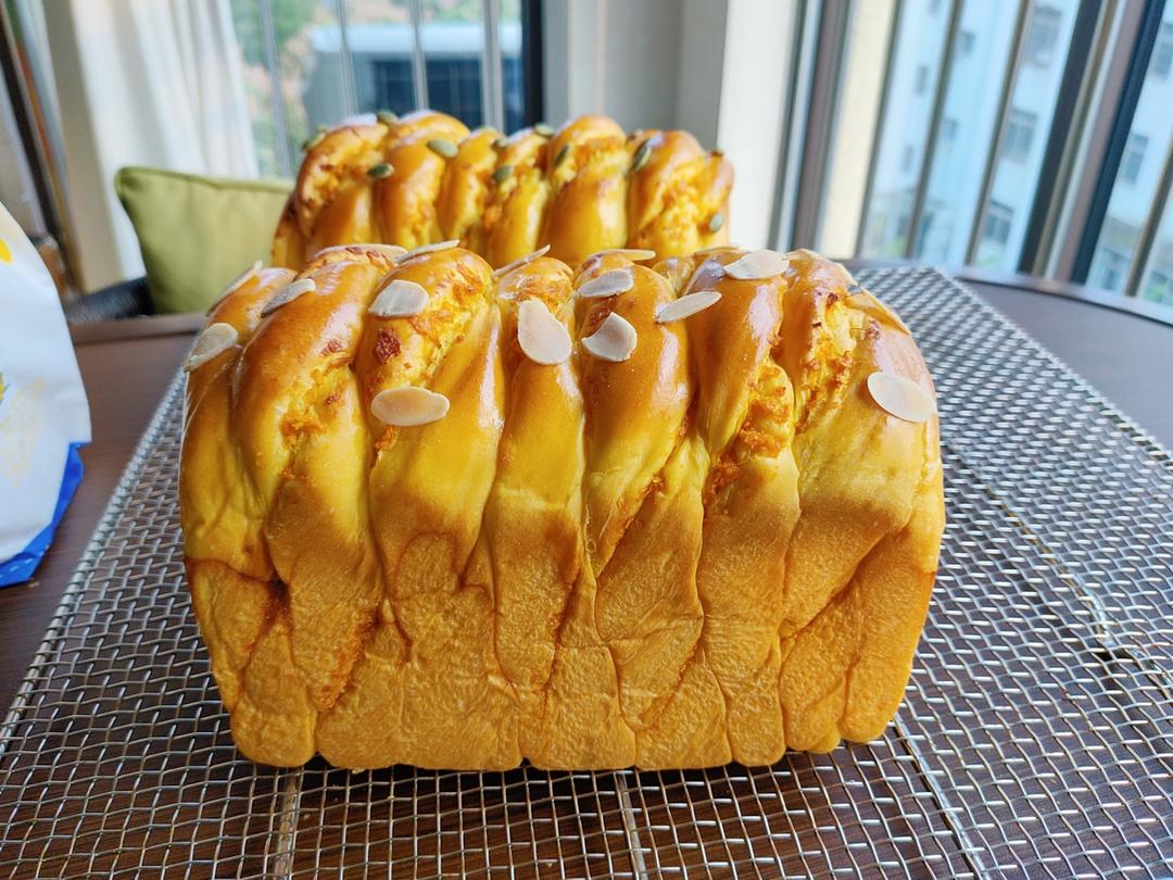 🎃double大伯南瓜（乳酪）吐司|金秋的颜色