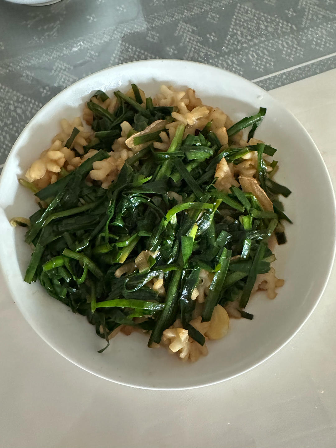 超简单快手菜  鱿鱼炒韭菜